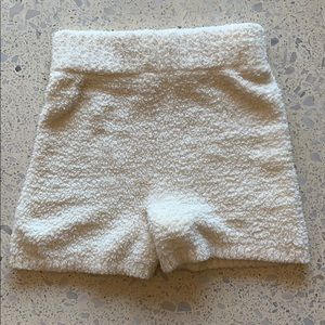 Skims Cozy Shorts Bone Color L/XL